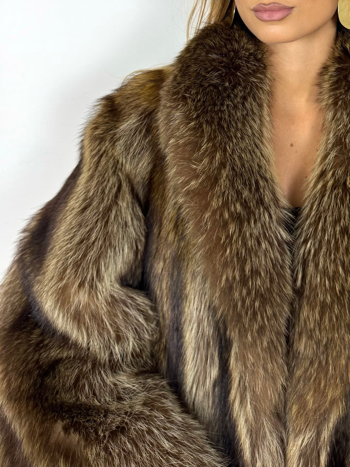 Pelliccia in marmotta Vintage 75