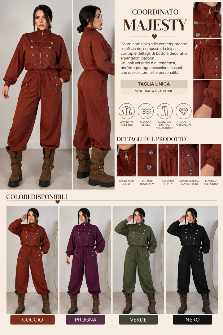 Coordinato “Majesty”