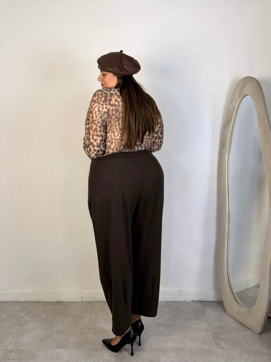 Pantaloni in lana “Soraya”