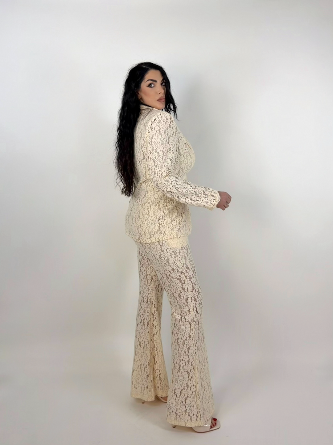 Tailleur in pizzo “Preziosa”