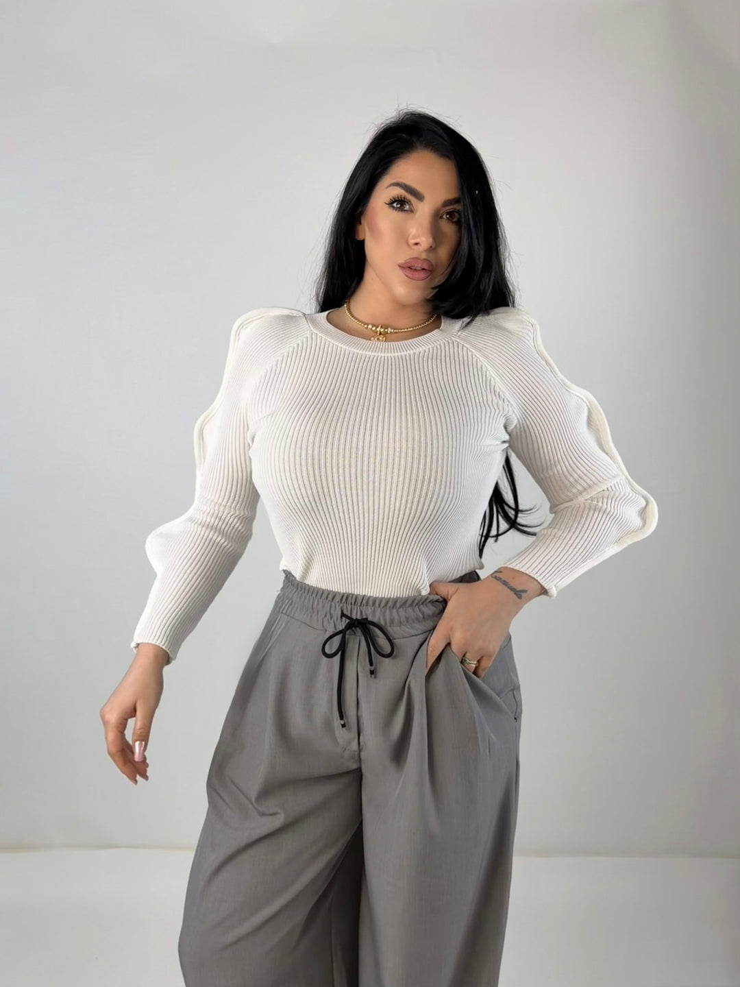 Maglia in filo “Shape”