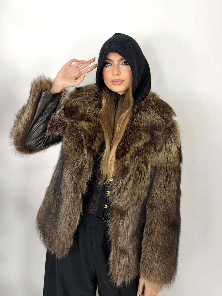 Pelliccia in marmotta Vintage 174