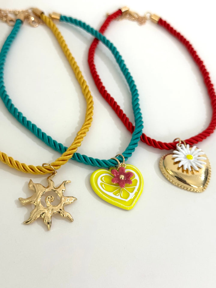 Set di collane con ciondoli “Rainbow”