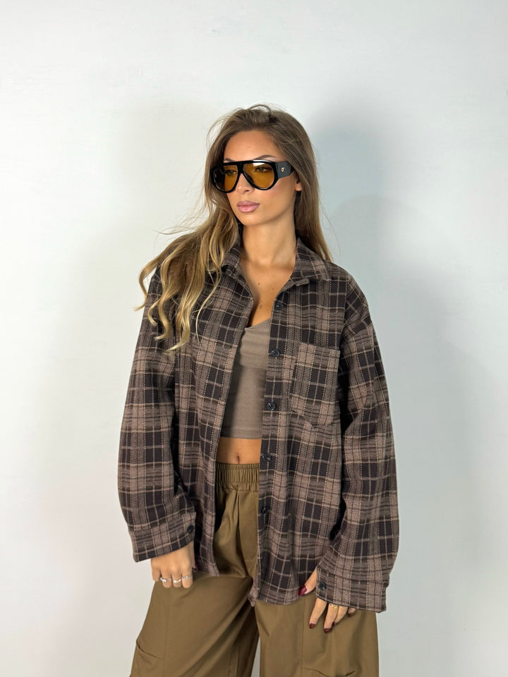 Camicia in flanella “Attitude”