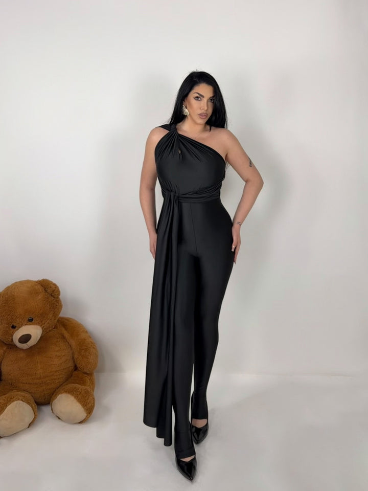 Tuta a monospalla “Nodo”