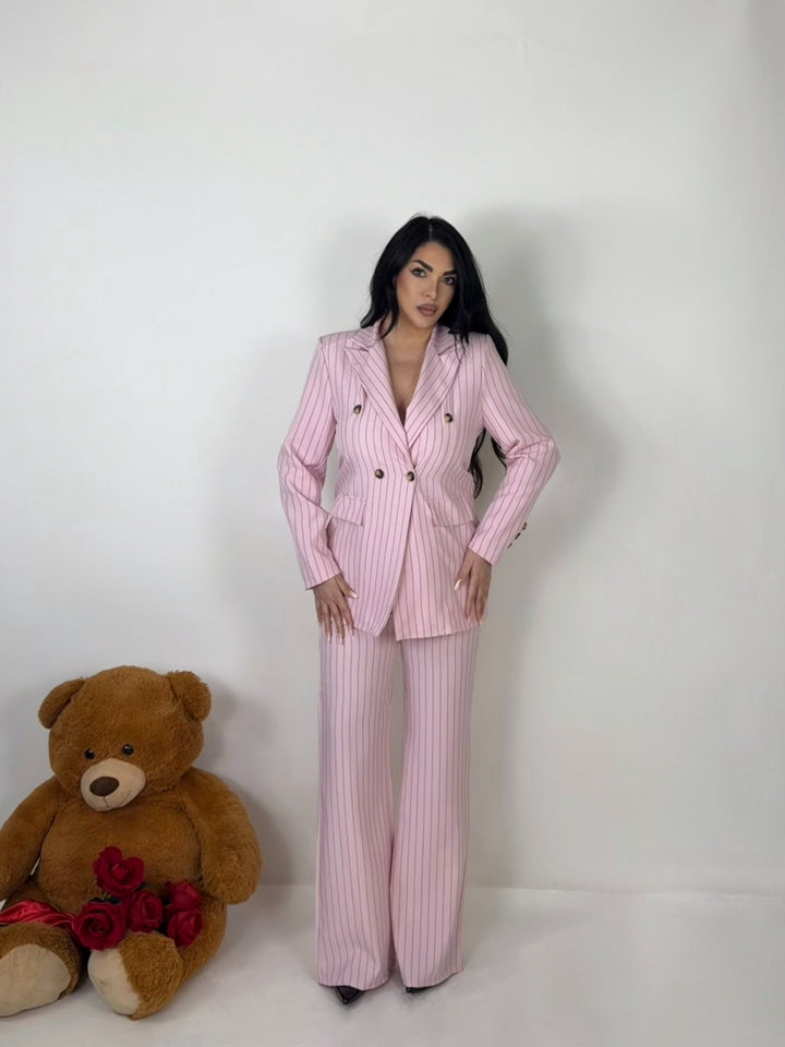 Tailleur gessato "Dorotea"