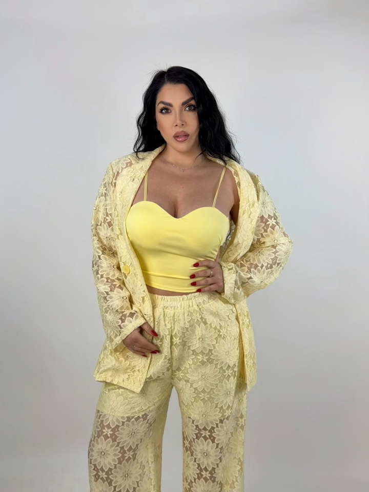 Top con coppe “Malika”