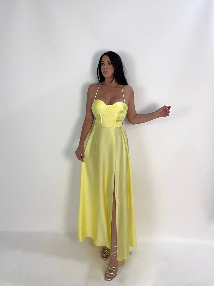 Abito in raso “Seraphina”