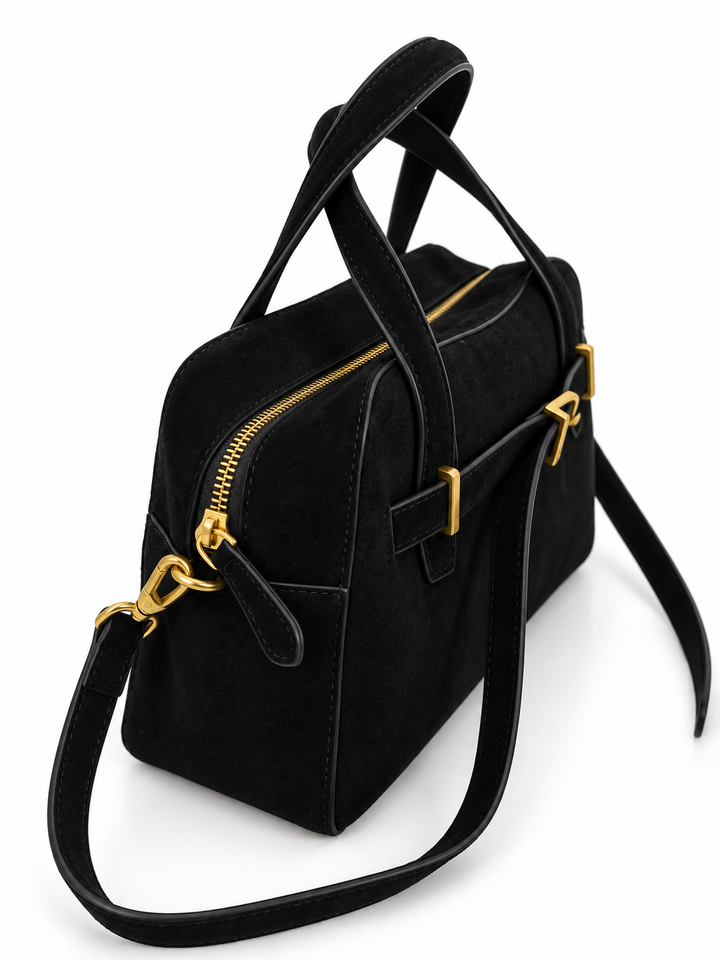 Borsa effetto scamosciato “Brooklyn”
