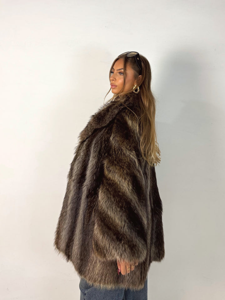 Pelliccia in marmotta Vintage 23