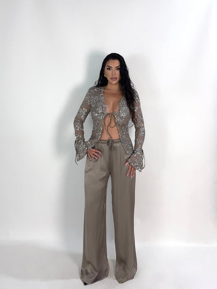 Pantaloni a palazzo “Luxe”