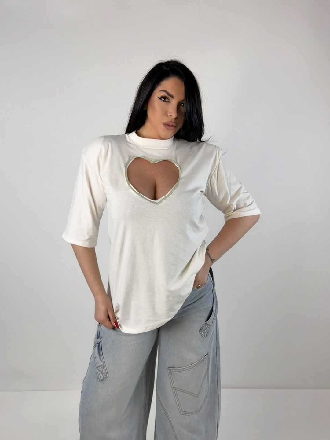 Maxi t shirt “Heart”