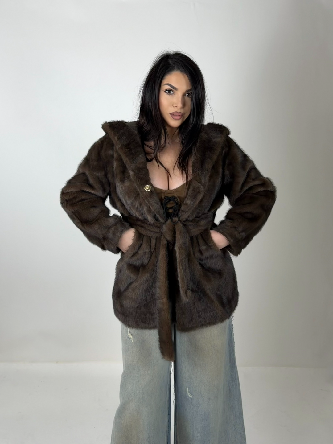 Eco pelliccia effetto visone “Luxury”