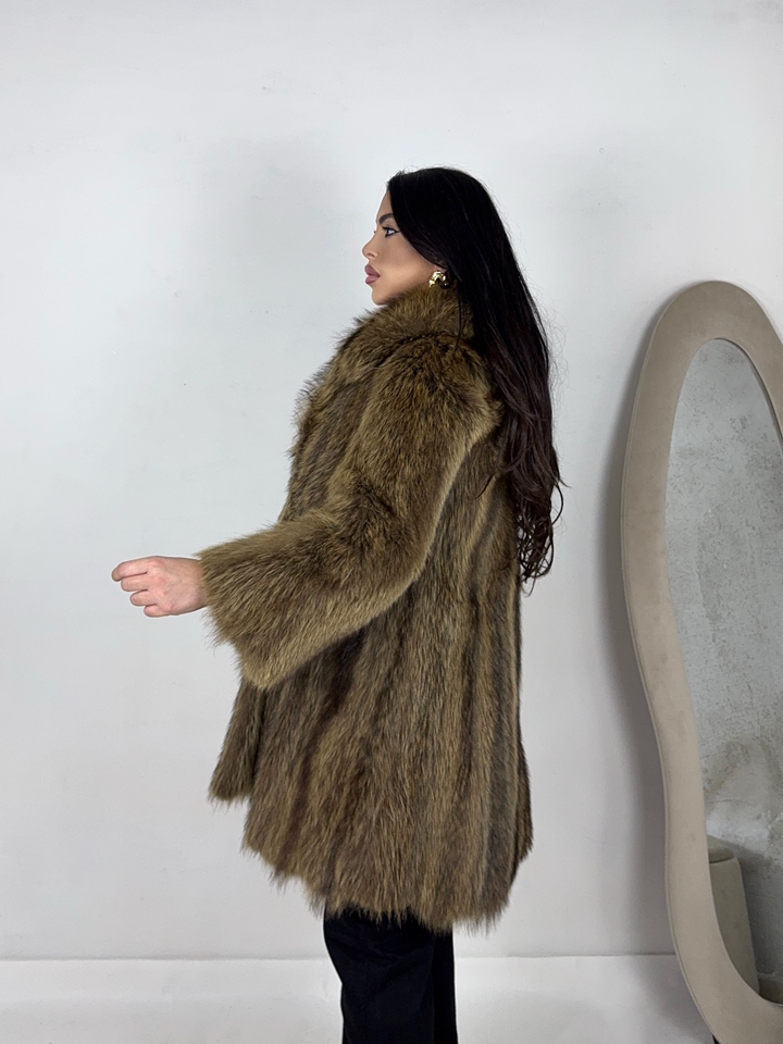 Pelliccia in marmotta Vintage 101