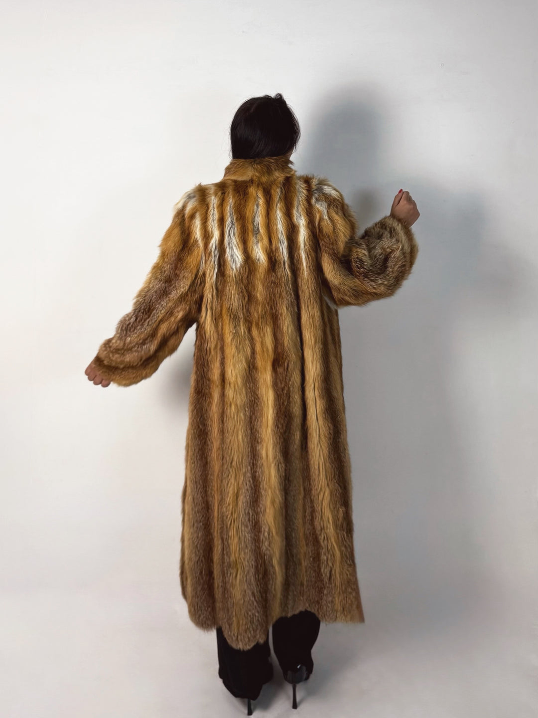 Pelliccia in marmotta Vintage 38