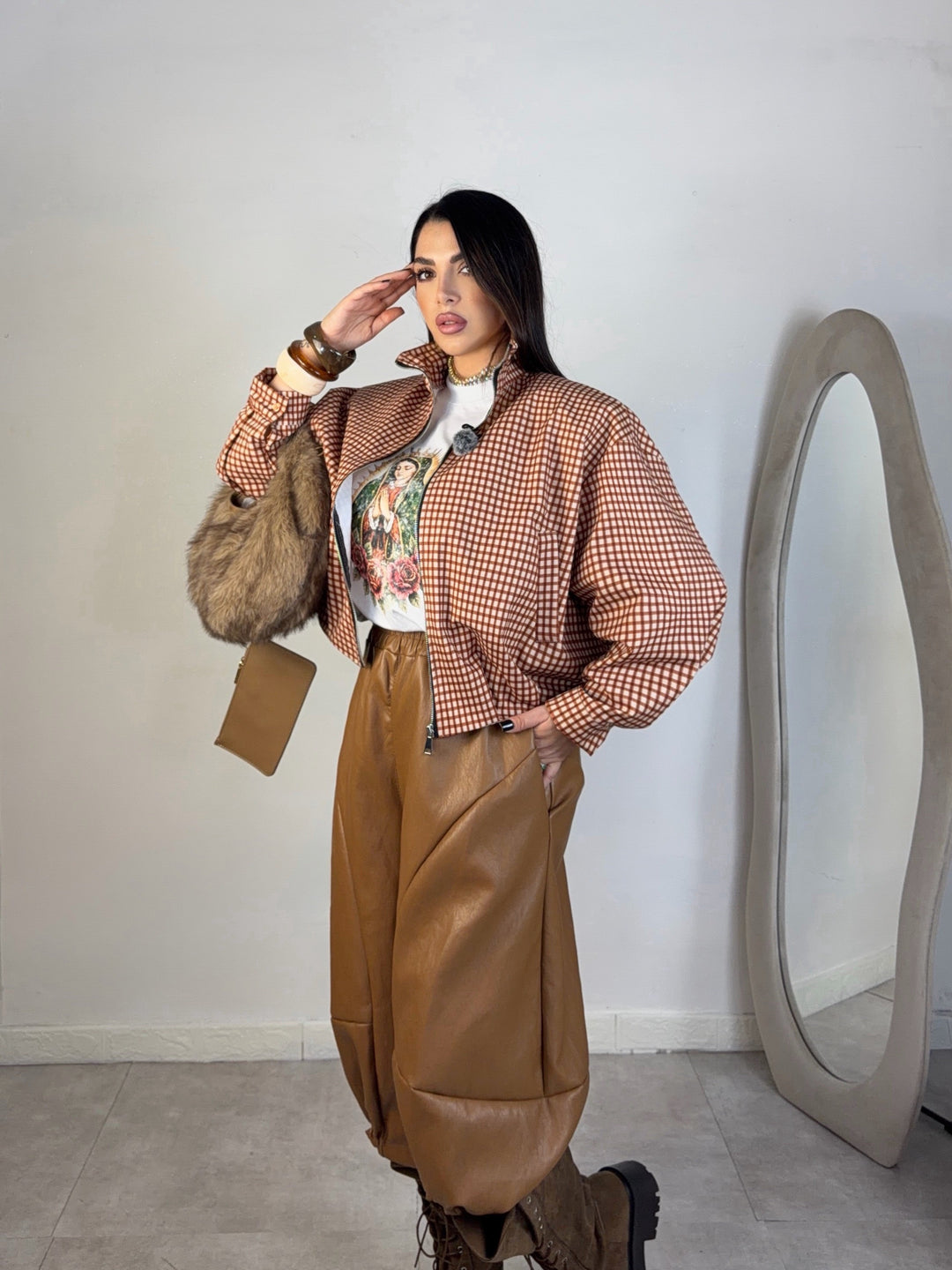 Giacca bomber “Vivienne”