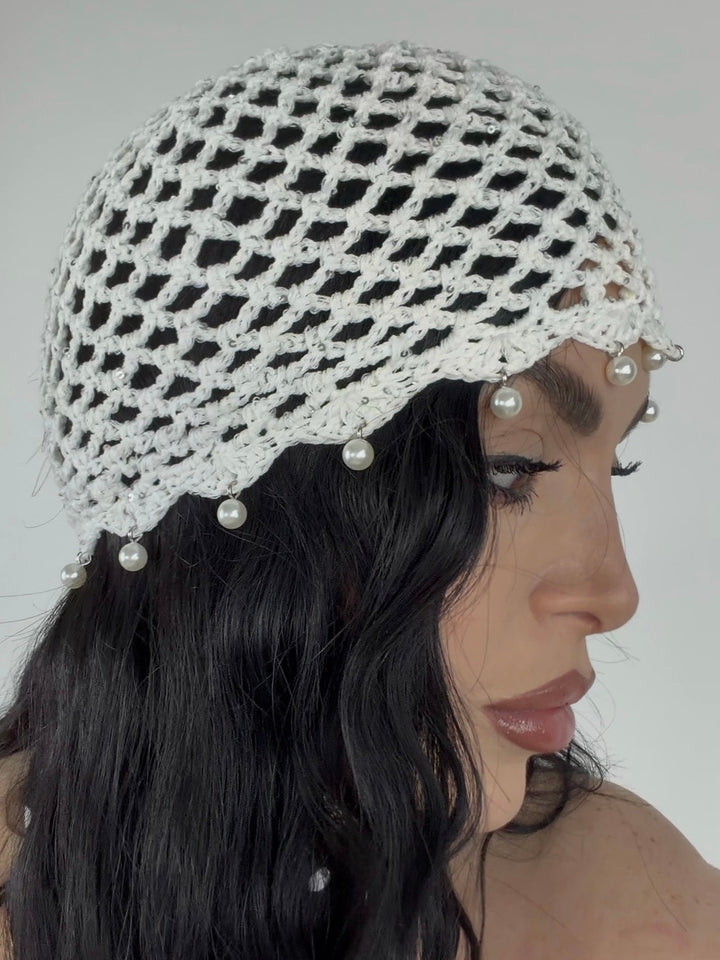 Cappello crochet “Perla”