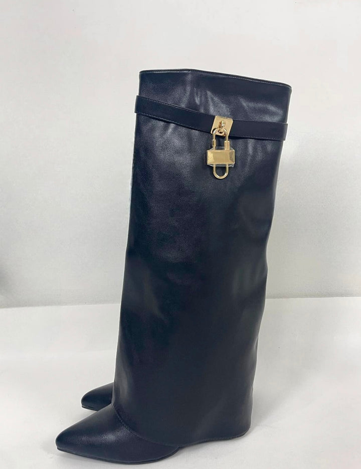 Stivali in eco pelle “Parigi”
