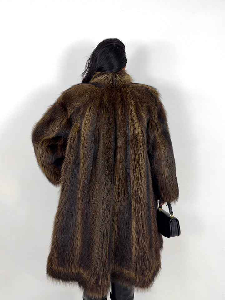 Pelliccia in marmotta Vintage 47