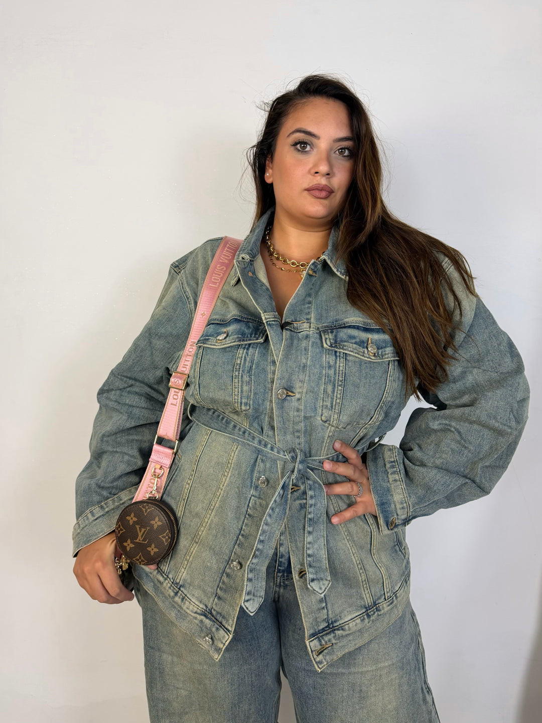 Coordinato in jeans “Skyler”