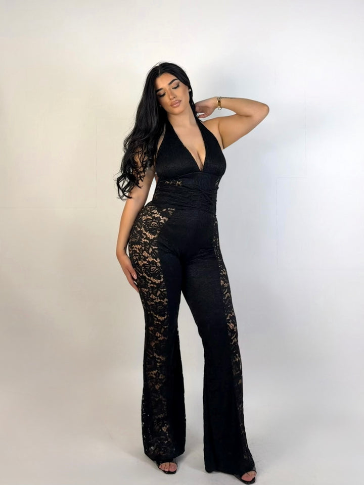 Tuta in pizzo “Roxane”