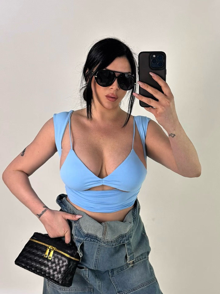 Crop top set “Ivy”