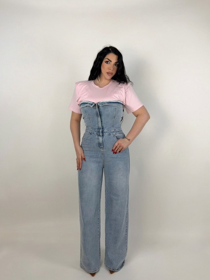 Tuta in jeans “Erika”