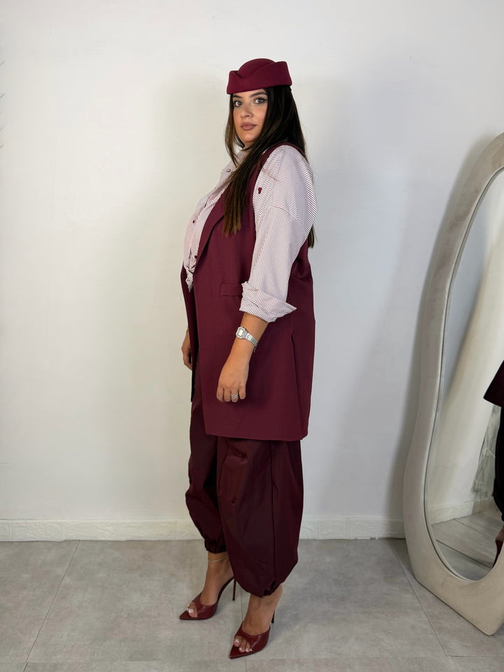 Giacca lunga smanicata “Ashley”