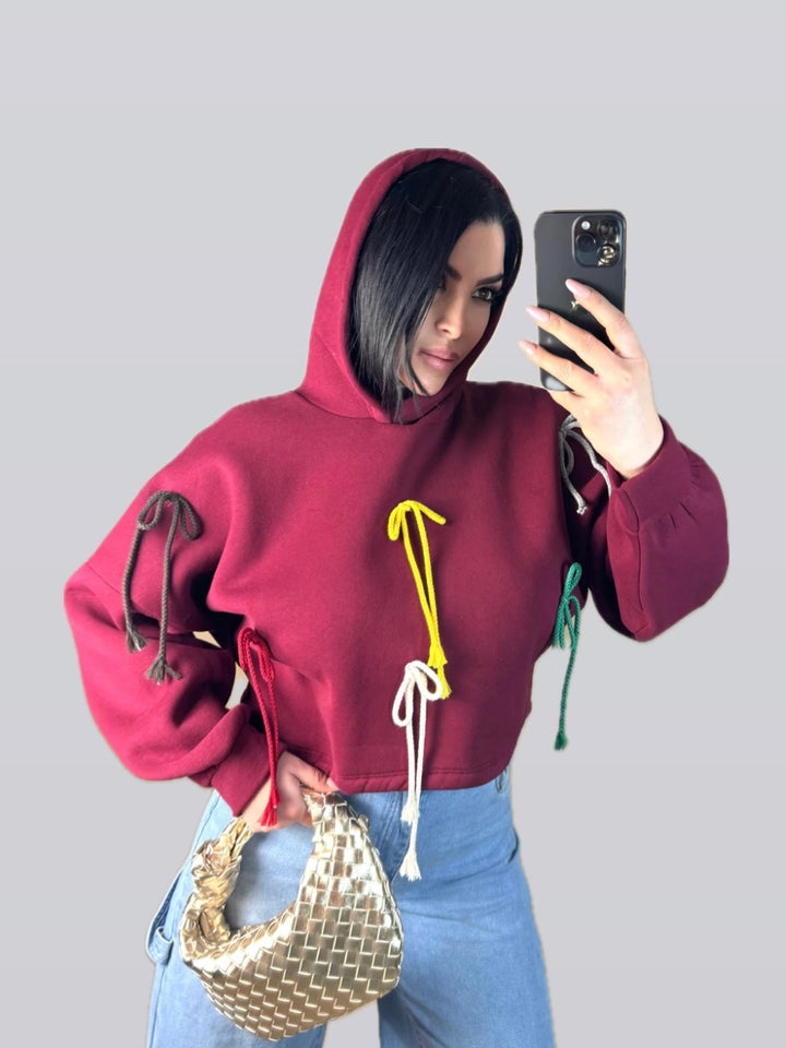 Felpa super felpata “Fiocco”