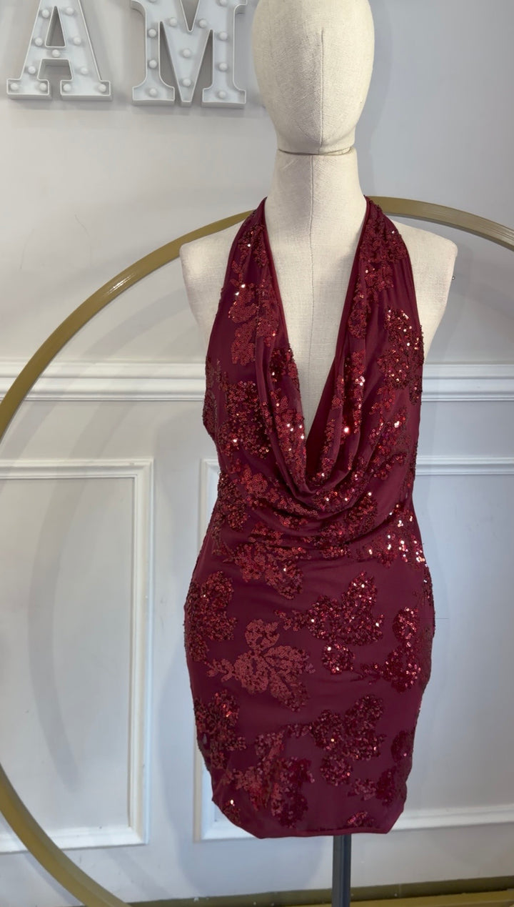 Abito con paillettes “Priscilla”