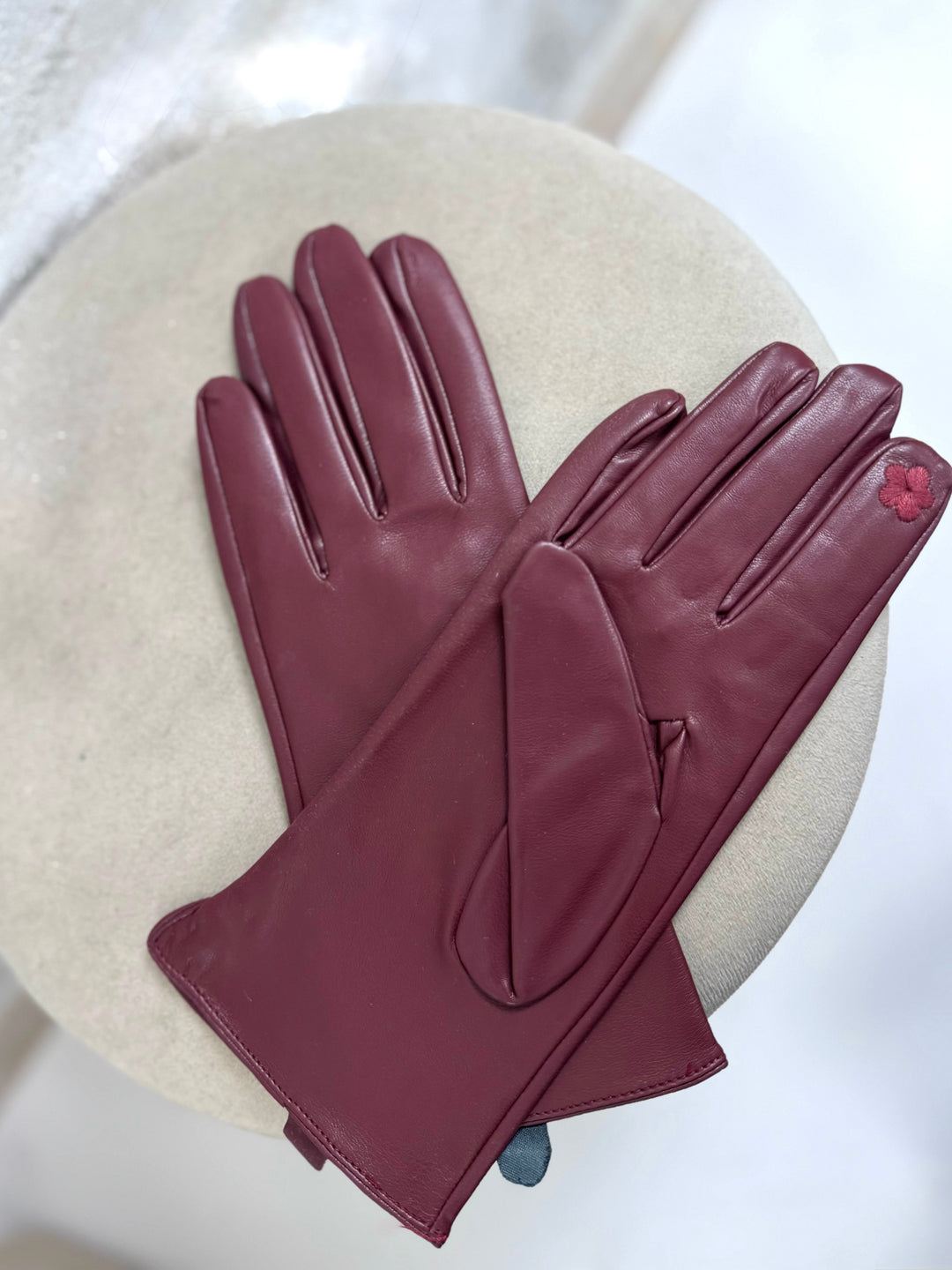 Guanti in eco pelle “Parigi”