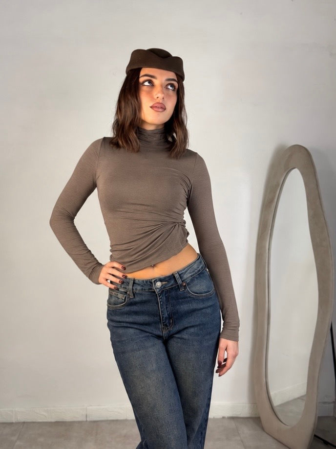 Maglia a collo alto Cashmere