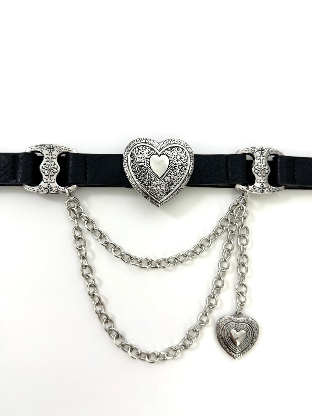 Cintura elastica con pendente e catene