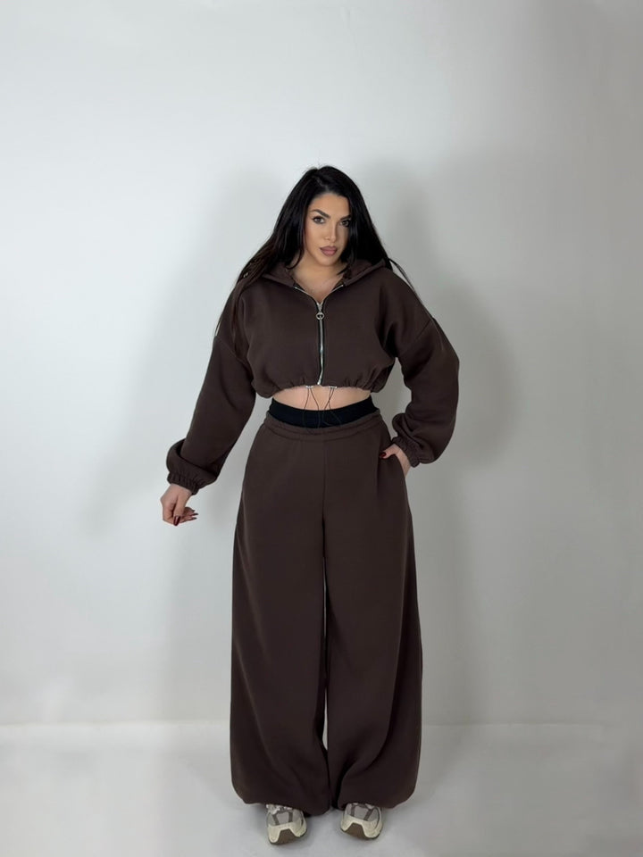 Coordinato di tuta felpato “Soft”