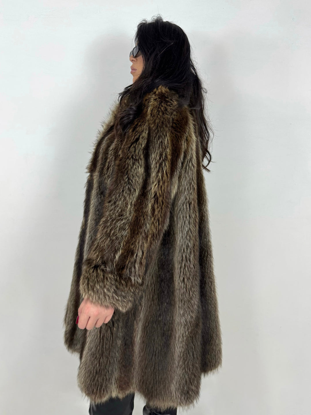 Pelliccia in marmotta Vintage 55