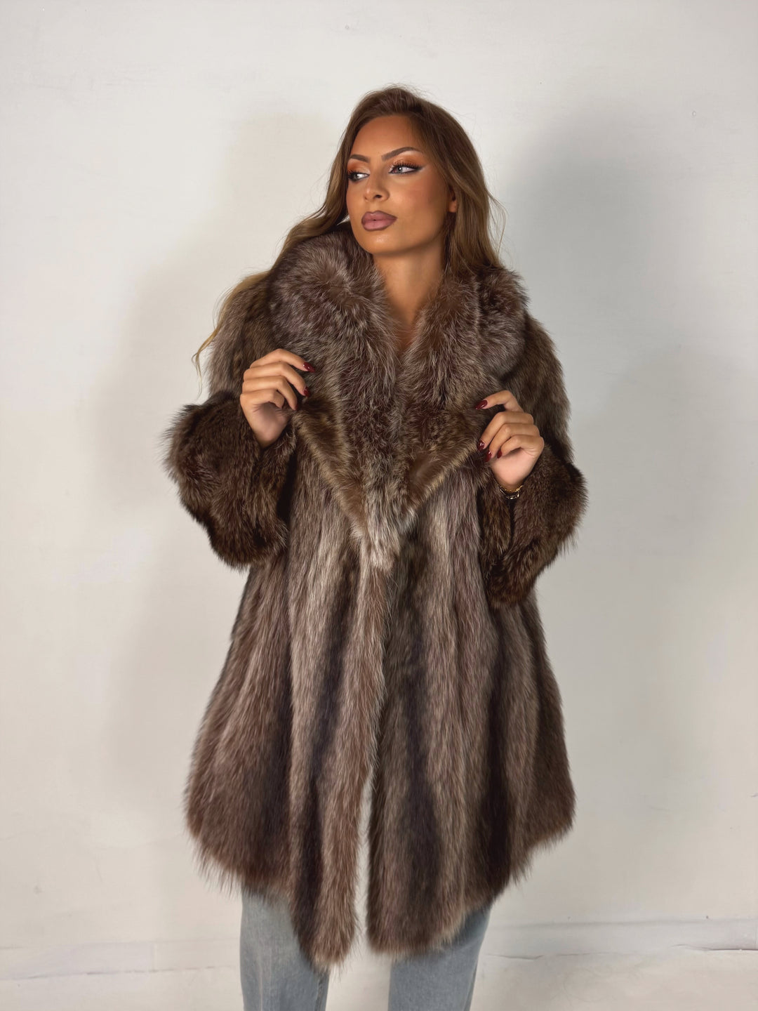 Pelliccia in marmotta Vintage 00