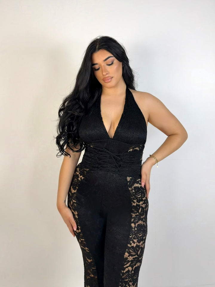 Tuta in pizzo “Roxane”