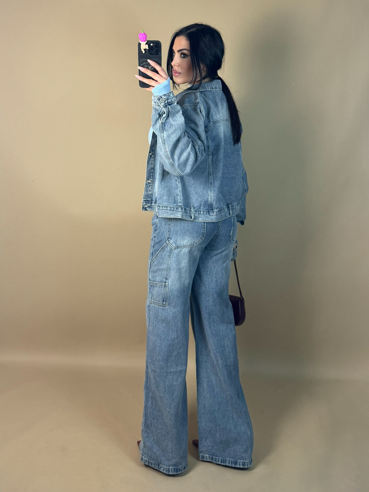 Coordinato in jeans “Yasmine”