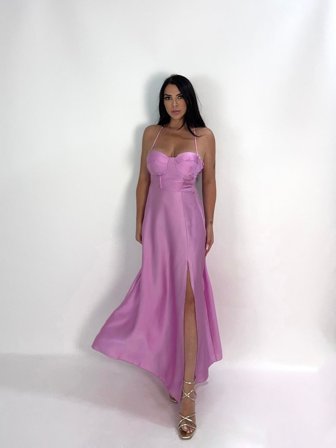 Abito in raso “Seraphina”