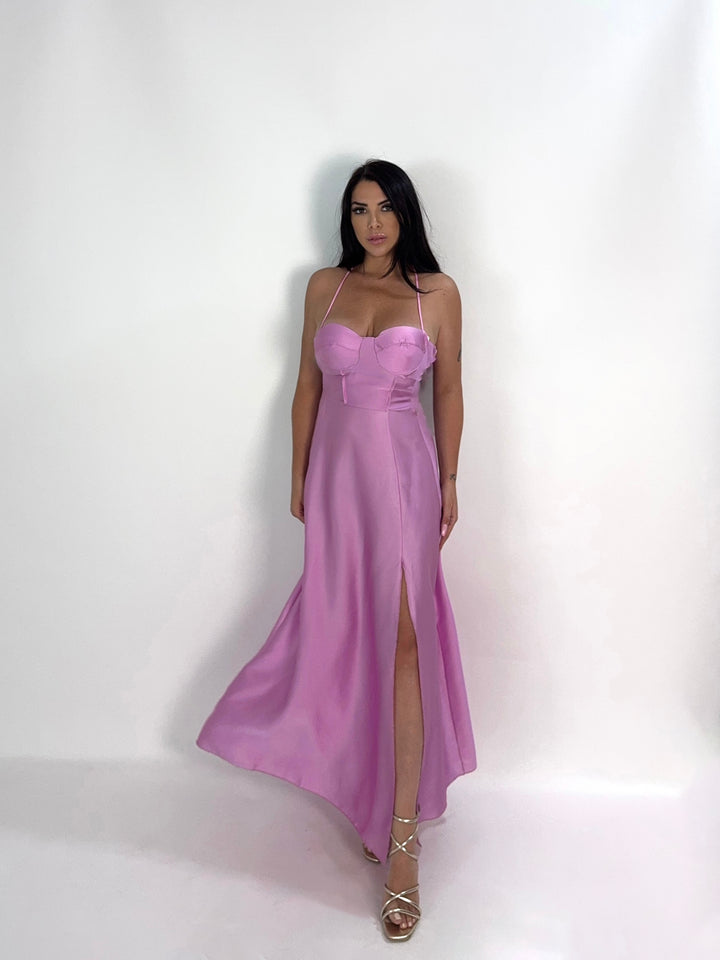 Abito in raso “Seraphina”