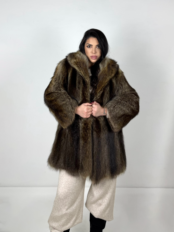 Pelliccia in marmotta Vintage 141