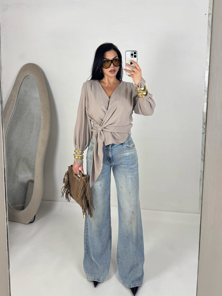 Jeans wide leg “Eva”
