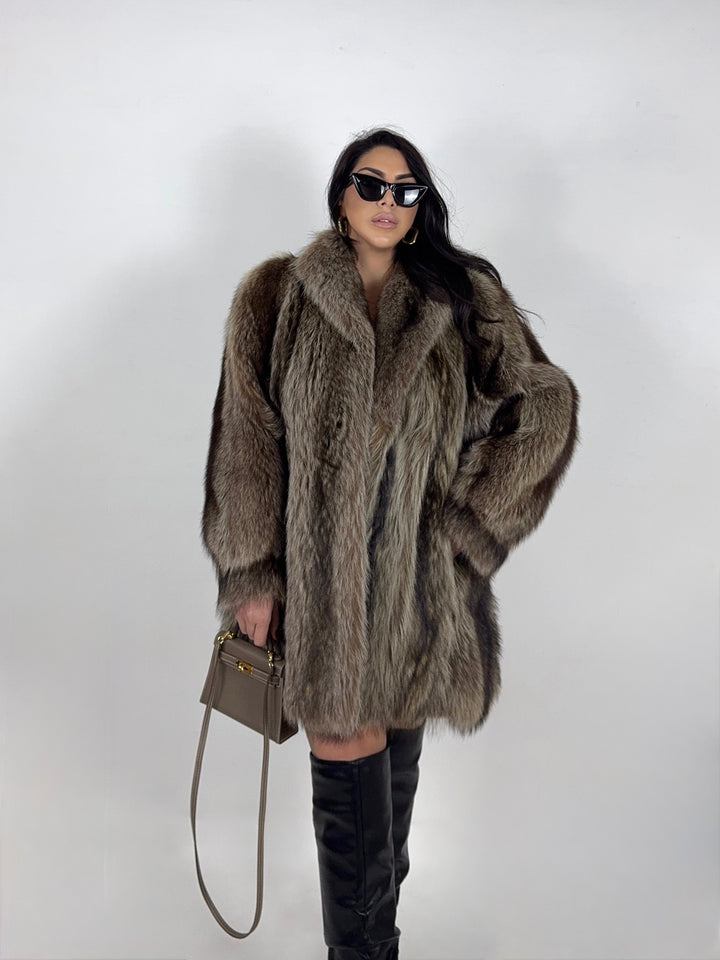Pelliccia in marmotta Vintage 61