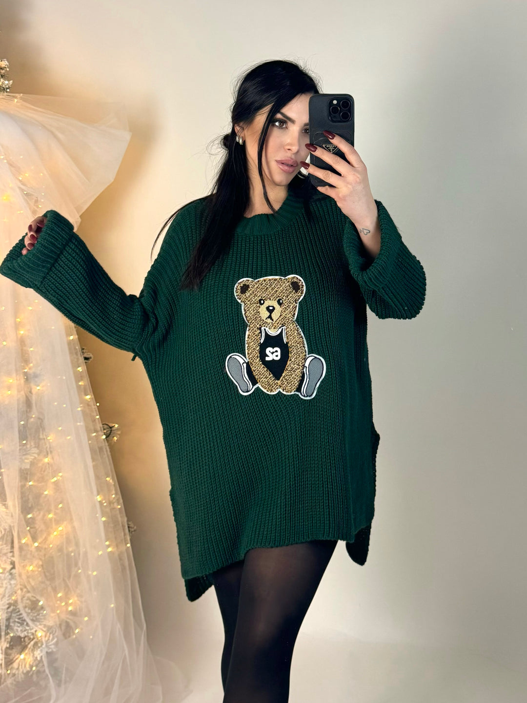 Maxi maglione “Teddy”