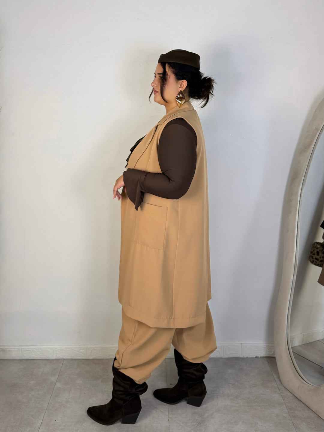 Giacca gilet lunga “Milly”