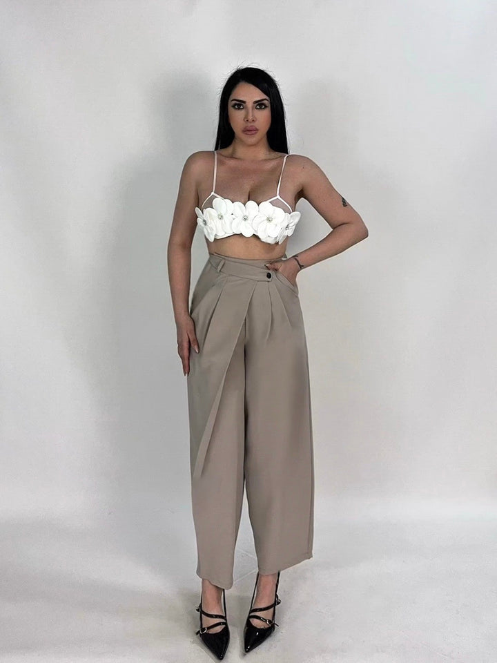 Pantaloni con chiusura portafoglio “Ilary”