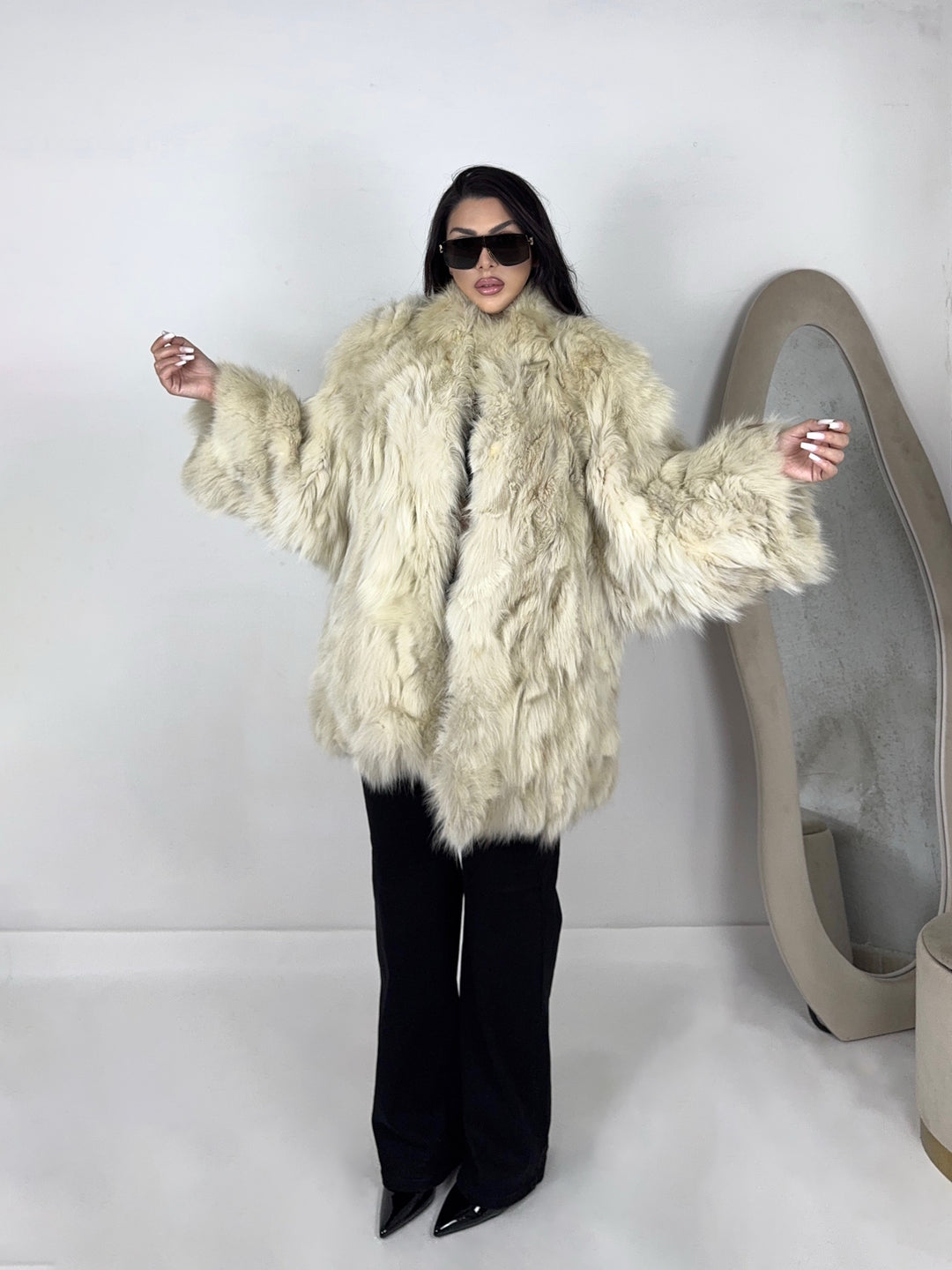 Pelliccia in volpe Vintage 95