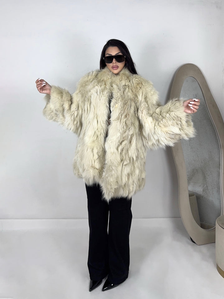 Pelliccia in volpe Vintage 95