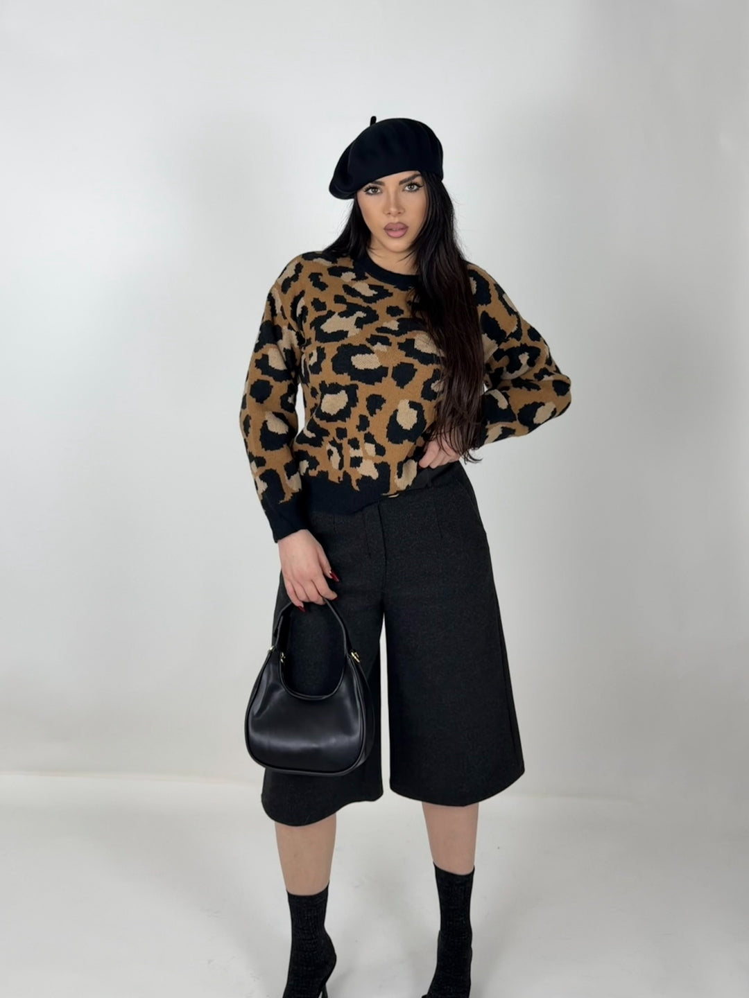 Maglione in lana “Paris”