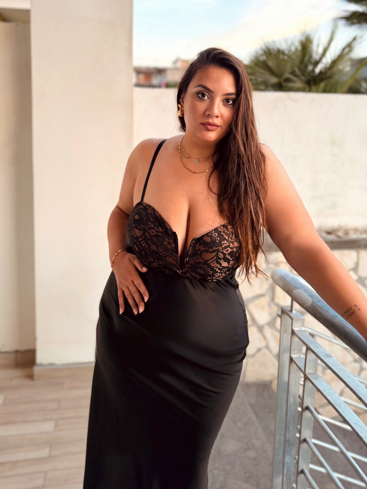 Body modellante in pizzo “Morena”